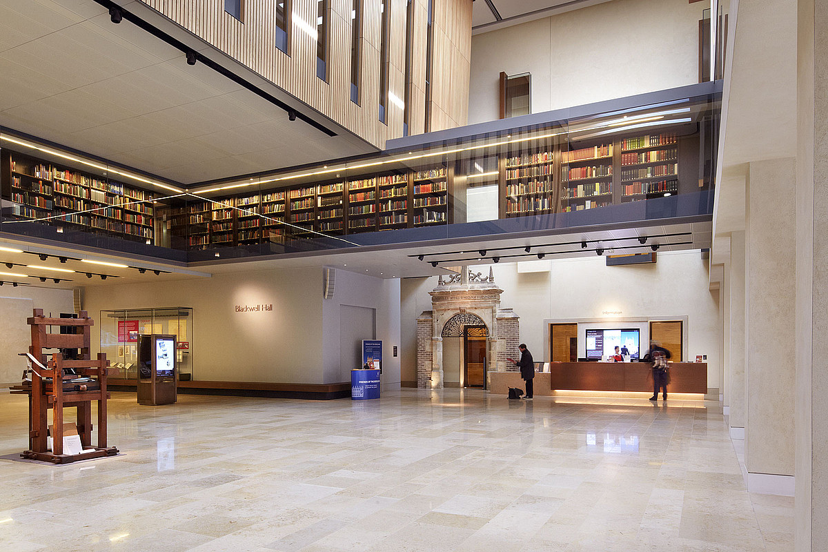 Library Shelving by Ecospace at Weston Library, Oxford University