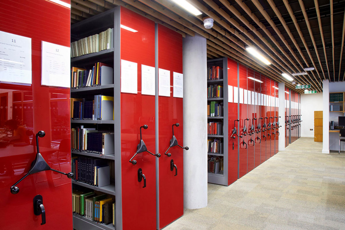 Archive Shelving System Installed by Ecospace