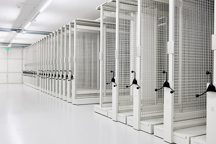 Ecospace Cage Archive Shelving System